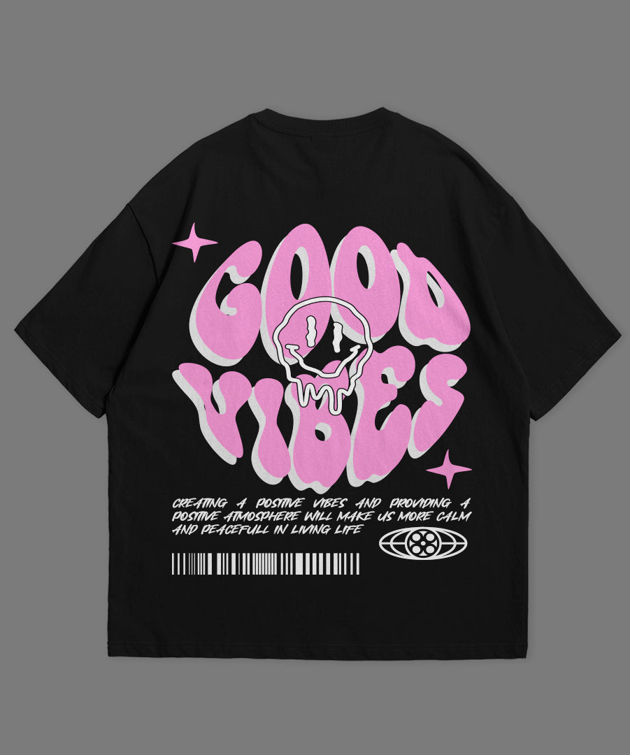 GOOD VIBES OVERSIZED T-SHIRT